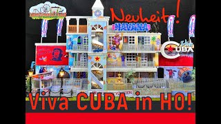 NEUHEIT Laufgeschäft Viva Cuba mit Funktion in H0