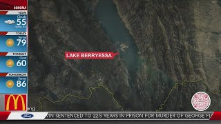 Man drowns while swimming in Lake Berryessa