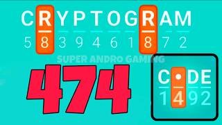 CRYPTOGRAM 474