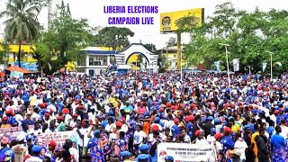 LIBERIA 2023 ELECTIONS CAMPAIGN LIVE