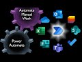 Automate manual work using Power Automate - 2021 - no programming knowledge needed.