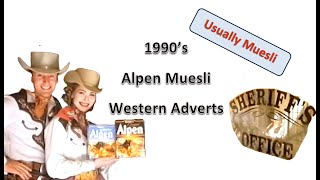 Alpen Western Advert Compilation (1992-94)