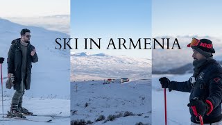 Ski in Armenia | Tsaghkadzor Ski Resort | Insta360 | 4K