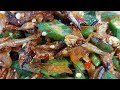 okra with dilis /try this easy and delicious recipe/chef Dan tv