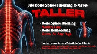 how to Grow Taller AT ANY AGE using Bone Space Hacking!