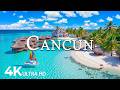 FLYING OVER CANCUN (4K UHD) – Soothing Music Along With Beautiful Nature Video - 4K Video UHD #8