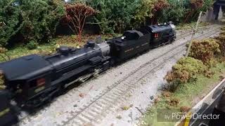 HO Brass Norfolk and Western 4-8-0 and 4-6-2 with hDCC Tsunami2 Soundd