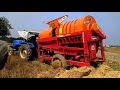 Threshing Machine Performance🌾🌾 || 42 HP Tractor || Tractor video