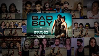 "SAAHO" Bad Boy Video Song ♨️ Hottie Mashup Reactions | Prabhas, Jacqueline | #DheerajReactions |