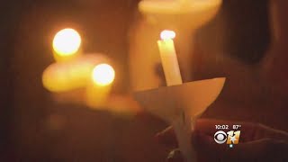 Fallen Fort Worth Officer Memorialized At Vigil Outside Police Headquarters