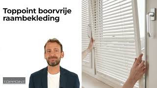 Toppoint EasyClick | dé boorvrije raambekleding oplossing voor alle kozijnen!