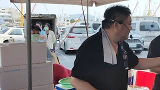 0927高雄蚵仔寮興爸客海鮮拍賣海鮮叫賣直播