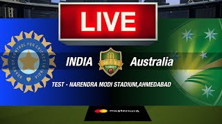 🛑Hindi🛑4th TEST LIVE- INDIA vs AUSTRALIA🛑IND vs AUS, DAY 3🛑CRICKET 22 GAMEPLAY🛑LIVE MATCH STREAMING🏏