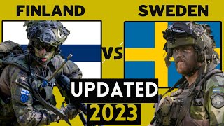 Finland vs Sweden Military Power Comparison 2023| Sweden vs Finland Military Power Comparison 2023