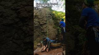 EAGLES REST - The Understory (5.7) - OREGON CLIMBING - Time-Lapse #SHORTS