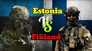 Estonia vs Finland military Power Comparison 2022
