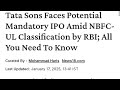 tata sons ipo tata sons ipo news ipo news latest upcoming ipo january 2025 stock market tak