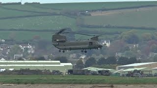 A Chinook at Chivenor , 24th April 2016