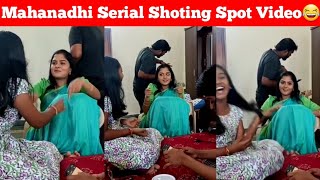 Mahanadhi Serial Shoting Spot Fun Video 😂 | Lakshmipriya | Today Episode | Vijay tv| Cine Talkies