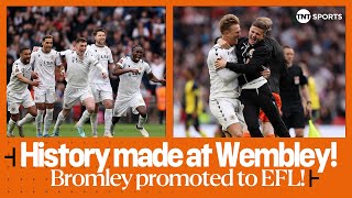 FULL PENALTY SHOOTOUT - History at Wembley as Bromley promoted to the English Fo