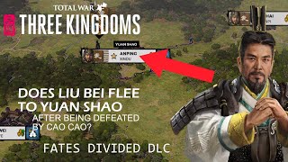 What Happens to A.I Liu Bei After Being Defeated in Fates Divided? | Total War: Three Kingdoms
