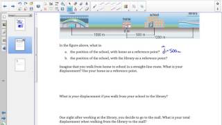SPH3U 1.1 Distance, position, and displacement
