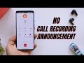 Disable Google dialer Call recording Announcement in smartphones having Google dialer 🔥🔥