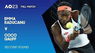 Emma Raducanu v Coco Gauff Full Match | Australian Open 2023 Second Round