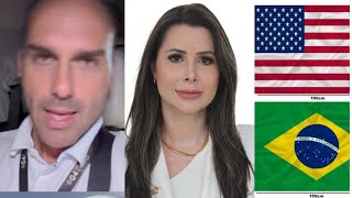 EDUARDO BOLSONARO FALA SOBRE REDE GLOBO, CAROL DE TONI COMEÇA A TRABALHAR NA CÂMARA DOS DEPUTADOS