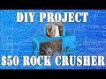 $50 DIY Rock Crusher for Gold Ore