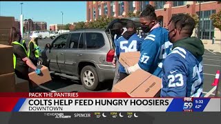 Colts help feed hungry Hoosiers