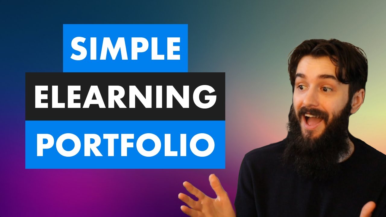 Simple Effective Elearning Portfolio Review Youtube