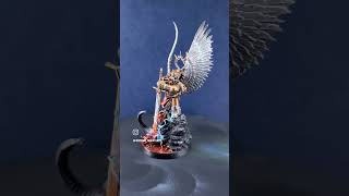 The Sanguinor has descended with the wrath of the Great Angel #warhammer #miniature #painting