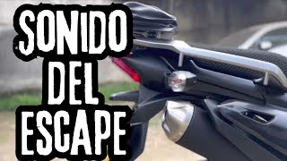 Sonido del ESCAPE Suzuki Dr 150 / Haojue Nk 150🎖