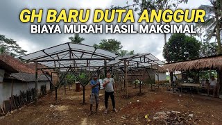 Kereen‼️ Akhirnya  Duta Anggur Bikin Green House  Baru dari Bambu