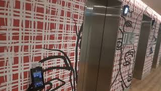 Travelodge Hotel Hurstville, Sydney, Australia - Schindler PORT 5500 Traction Elevator (Lifts A \u0026 B)