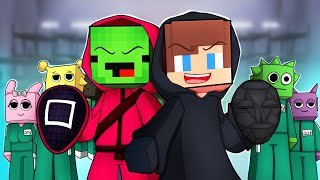 MAIZEN in SQUID GAME SEASON 2 vs INCREDIBOX SPRUNKI : JJ and MIKEY Minecraft Animation JJ \u0026 Mikey