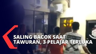 Dipicu Saling Ejek di Media Sosial, Dua Kelompok Pelajar Saling Serang Gunakan Senjata Tajam!