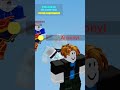 Beating A Hacker In Roblox Bedwars #Shorts