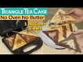 5 Minutes Tea Cake In Sandwich Maker | Tea Cake Recipe Without Oven | Basic Plain Soft Cake