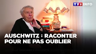 Témoignage : Rescapée d'Auschwitz : raconter pour ne pas oublier｜TF1 INFO