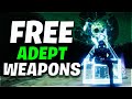 Get Free ADEPT Weapons Now... In Destiny 2