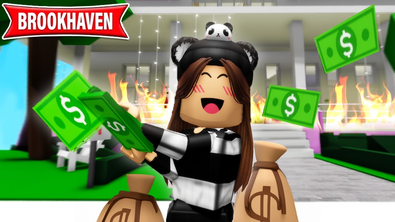 Robbing Houses In Brookhaven Youtube