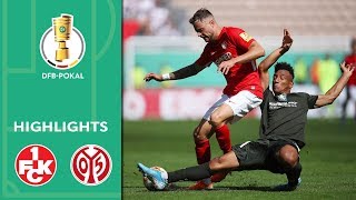 Mainz knocked out in tough derby | Kaiserslautern vs. Mainz 2-0 | Highlights | DFB-Pokal | 1st Round
