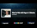 Word to Web with Hugo in 5 Minutes - Mark McFadden // HugoConf2022