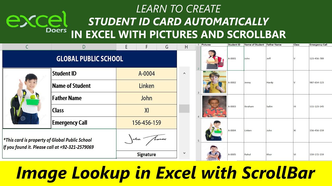 How To Make Employee Id Card In Excel Using Formula Infoupdate Org