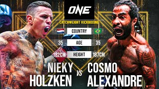 Don’t Tease The Beast 😱👊 Nieky Holzken vs. Cosmo Alexandre | Full Fight
