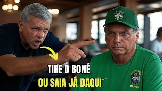 Gerente Expulsa Bolsonaro de Restaurante – O que Ele Faz Depois Choca a Todos! #bolsonaro #historia