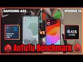 Samsung Galaxy A55 vs iPhone 14 Antutu Comparison | Exynos 1480 vs Apple A15