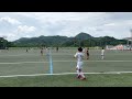 2022年8月6日コパジュエルスu12 b vs シルフィールドa 前半